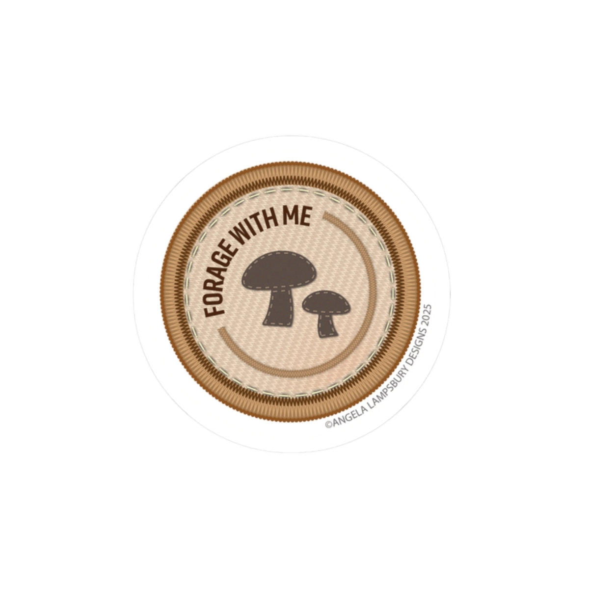 Community Builder - Foraging | Angela Lampsbury Original - Stickers