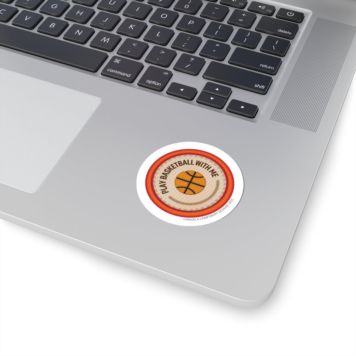 Community Builder - Play Basketball | Angela Lampsbury Original - Stickers