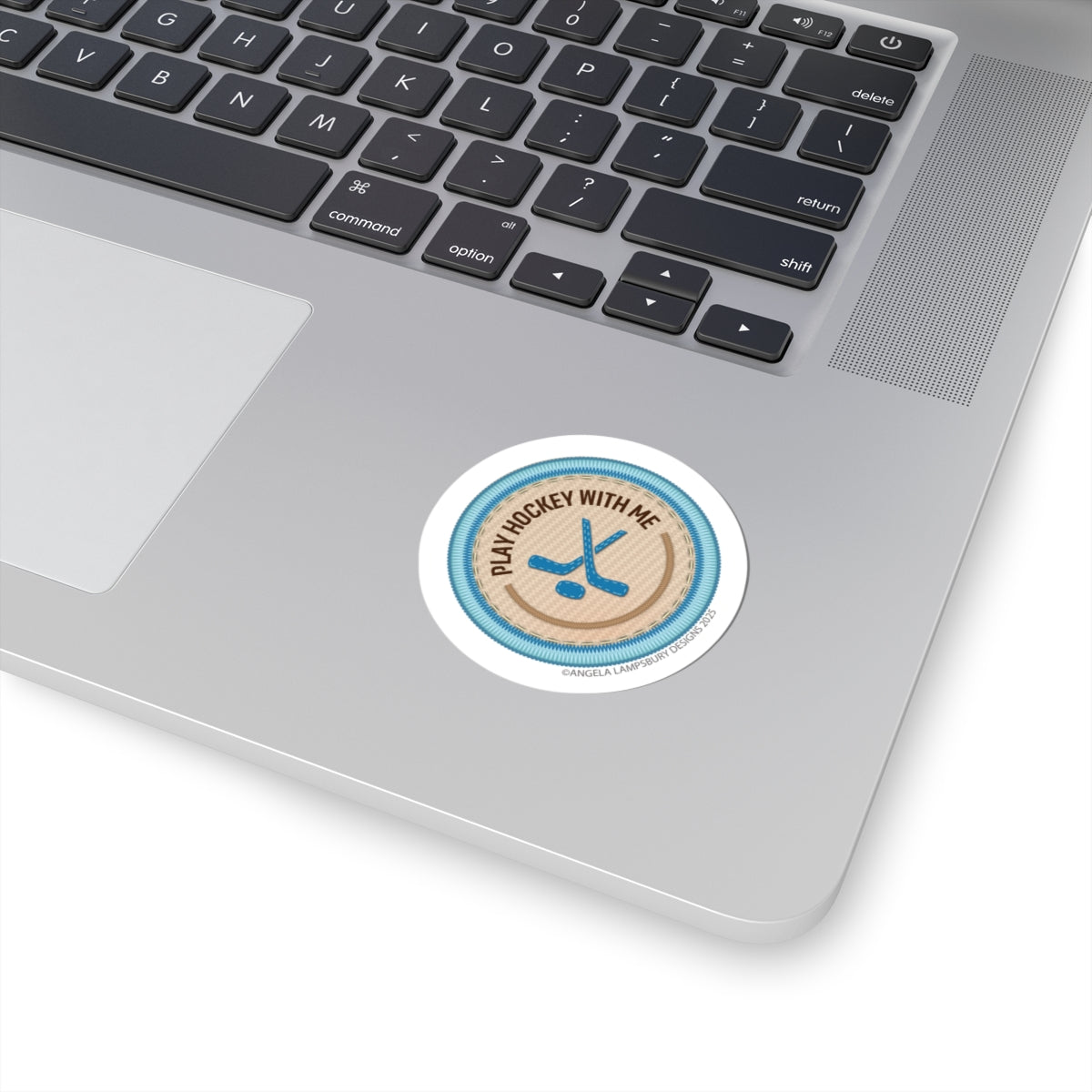 Community Builder - Play Hockey | Angela Lampsbury Original - Stickers