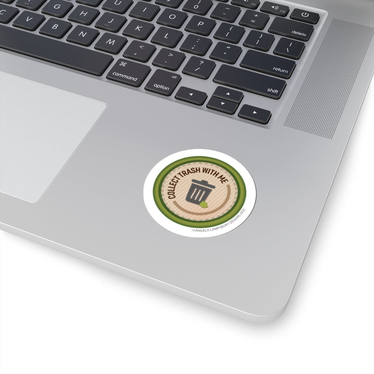 Community Builder - Collect Trash | Angela Lampsbury Original - Stickers