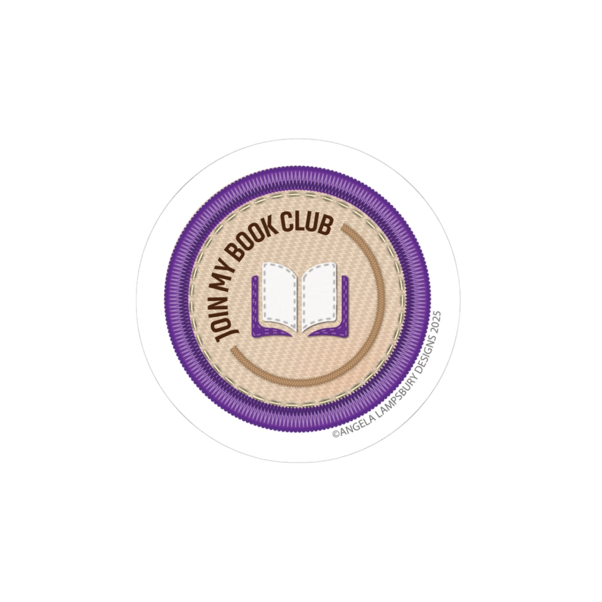 Community Builder - Book Club | Angela Lampsbury Original - Stickers