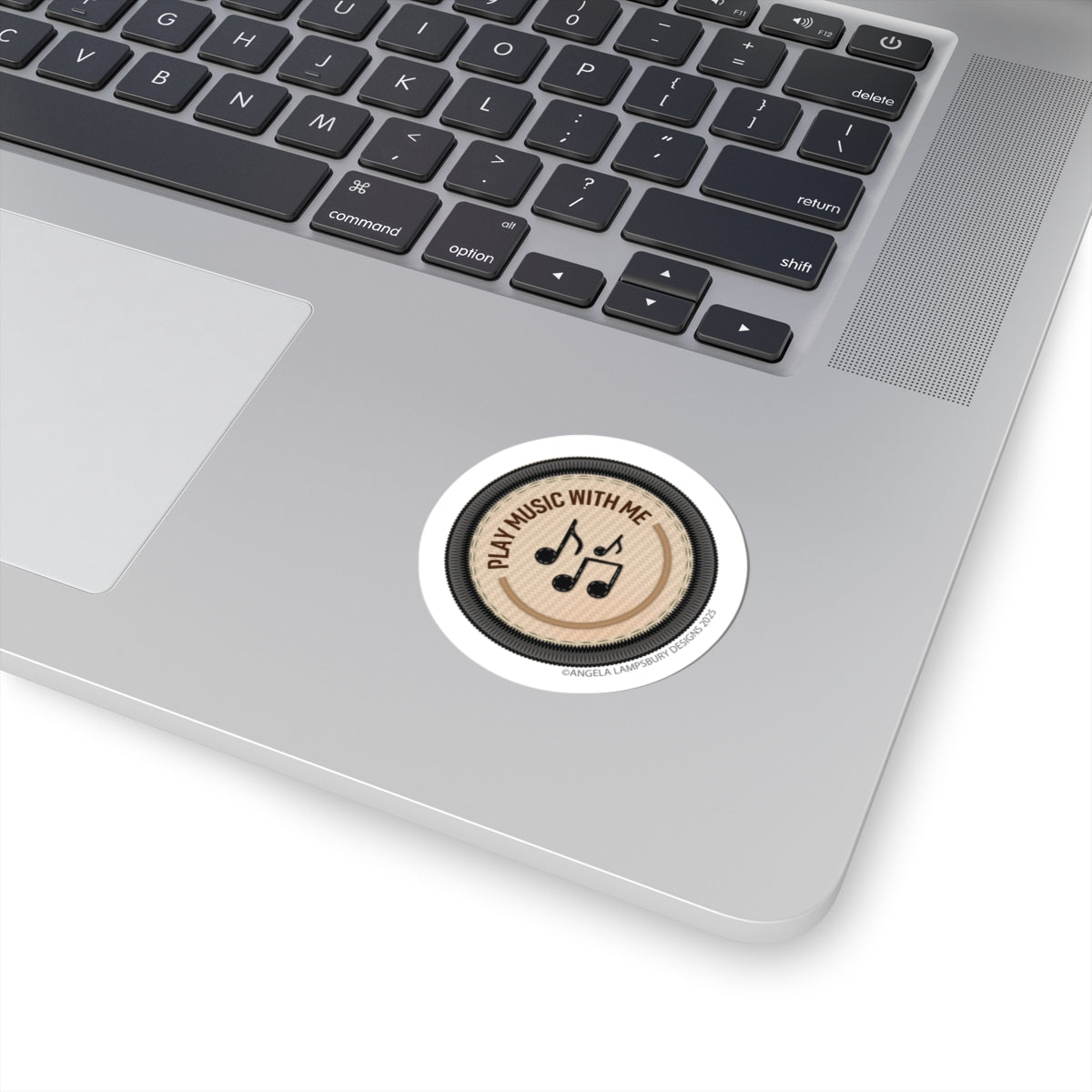 Community Builder - Play Music | Angela Lampsbury Original - Stickers