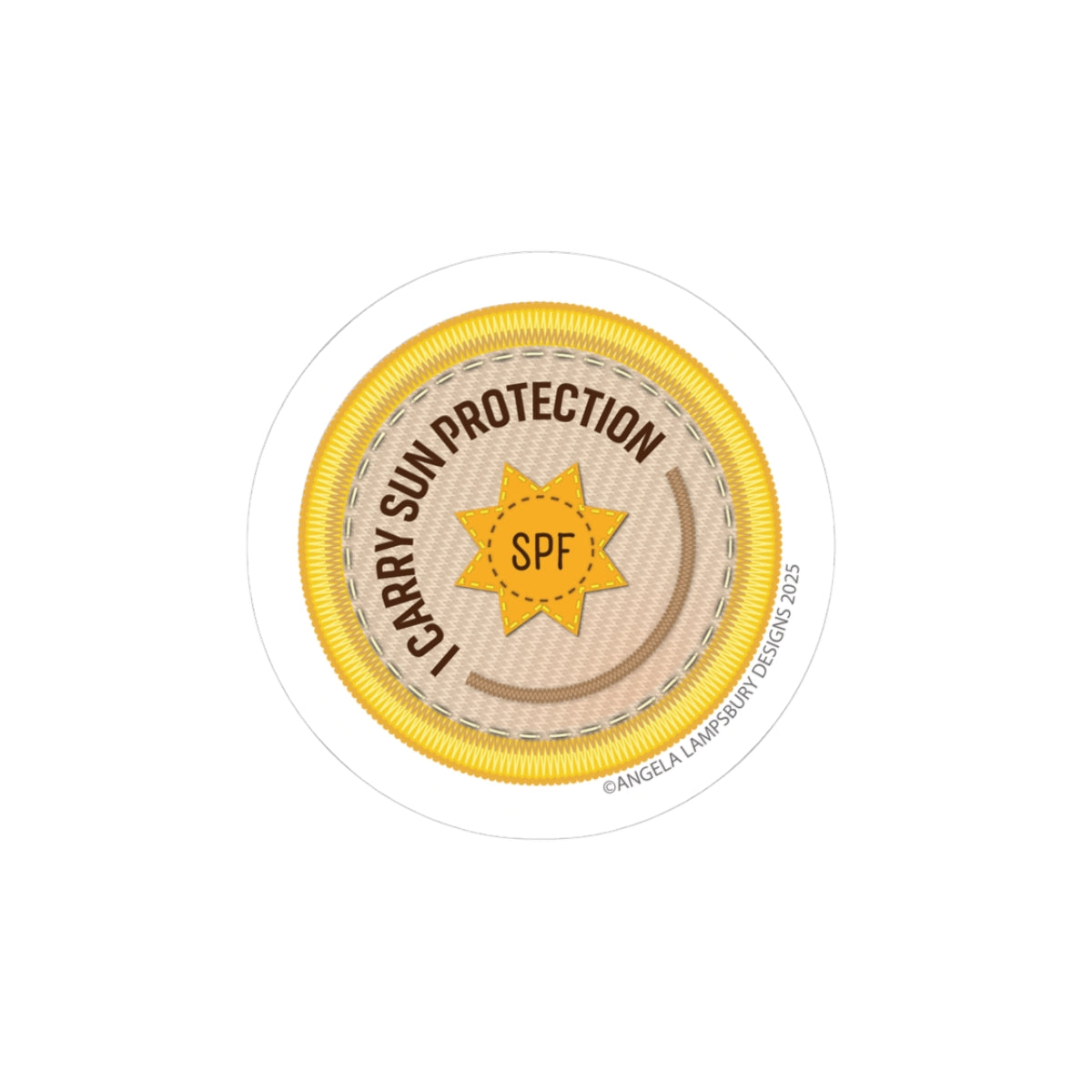 Always Prepared - Sun Protection | Angela Lampsbury Original - Stickers