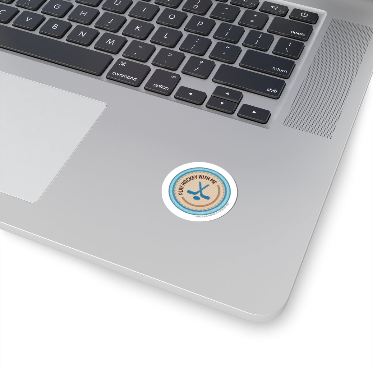 Community Builder - Play Hockey | Angela Lampsbury Original - Stickers