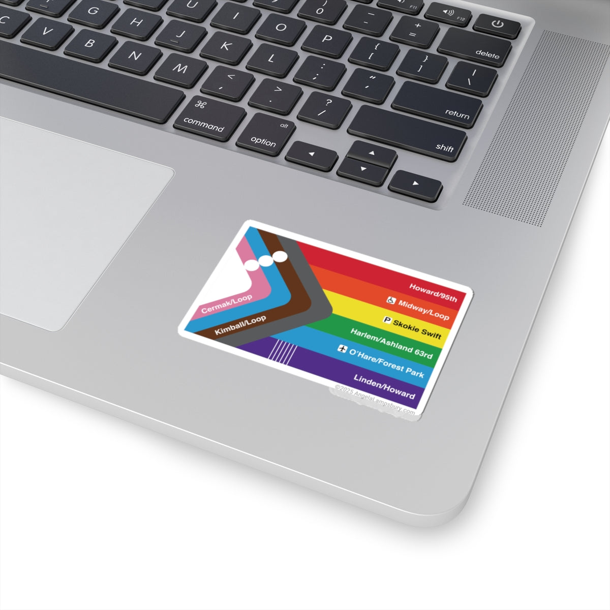The 'L' is for Love | Angela Lampsbury Original - Stickers
