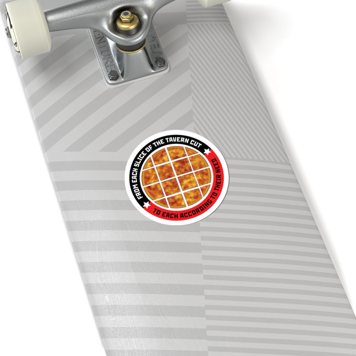 Tavern Cut is the People's Pizza | Angela Lampsbury Original - Stickers