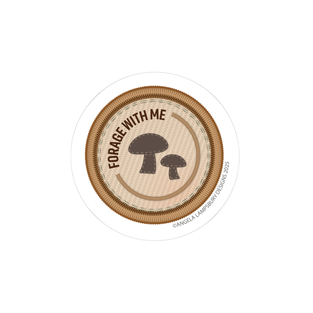 Community Builder - Foraging | Angela Lampsbury Original - Stickers
