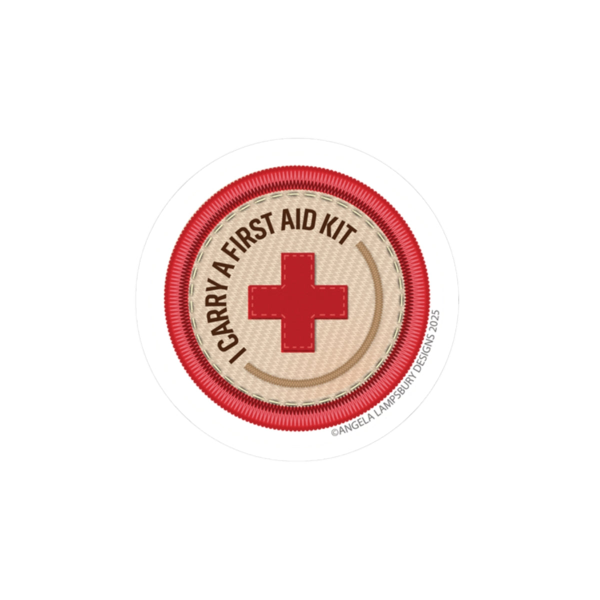 Always Prepared - First Aid Kit | Angela Lampsbury Original - Stickers