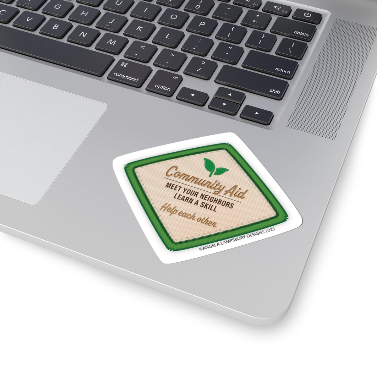 Community Aid | Angela Lampsbury Original - Stickers