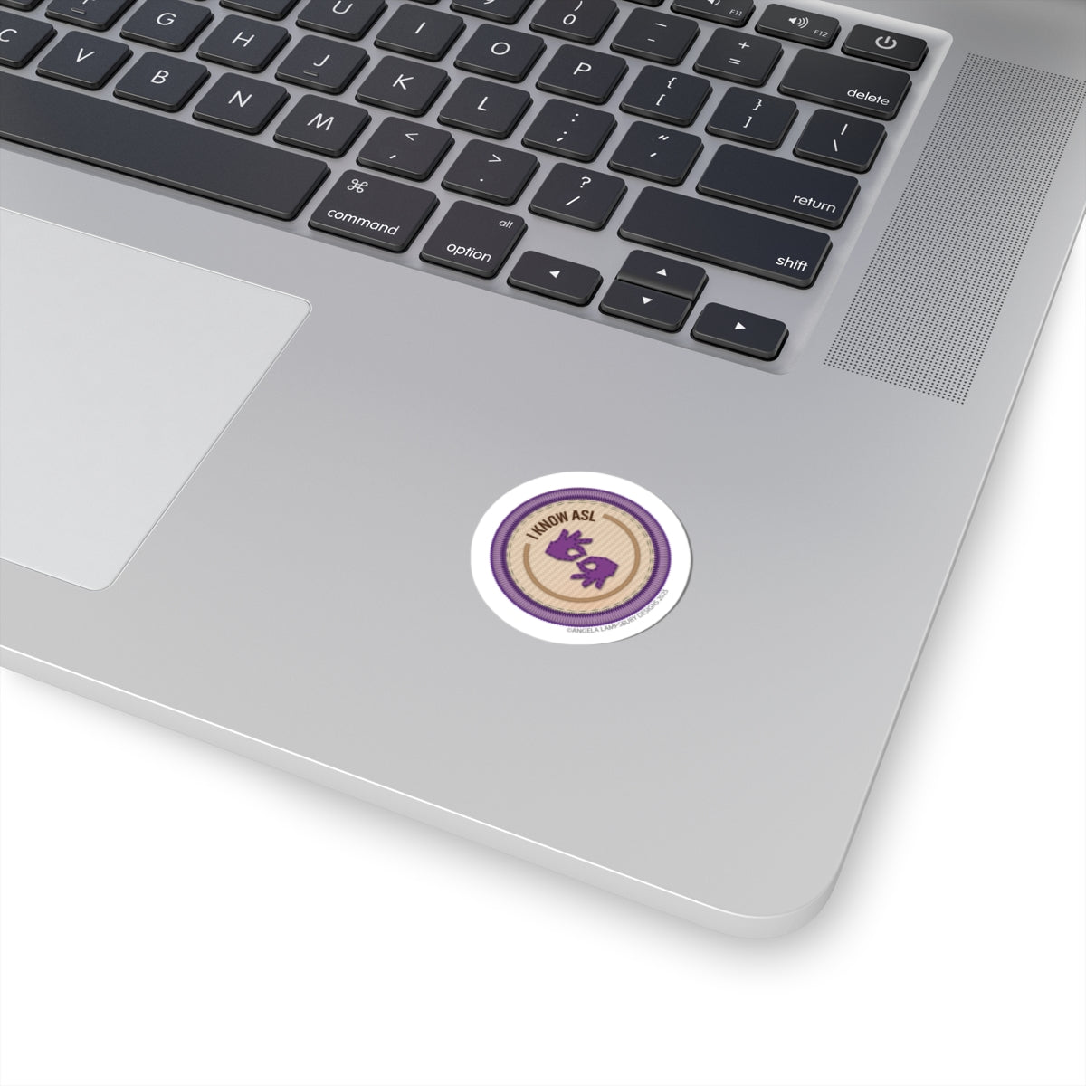 Ready to Help - I know ASL | Angela Lampsbury Original - Stickers