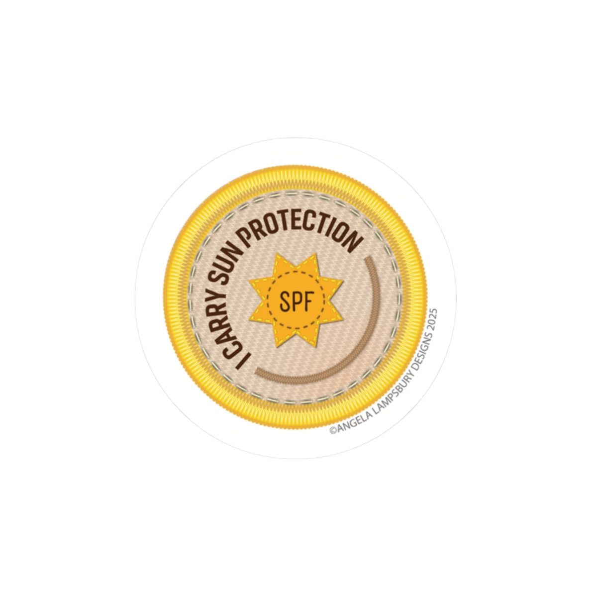 Always Prepared - Sun Protection | Angela Lampsbury Original - Stickers