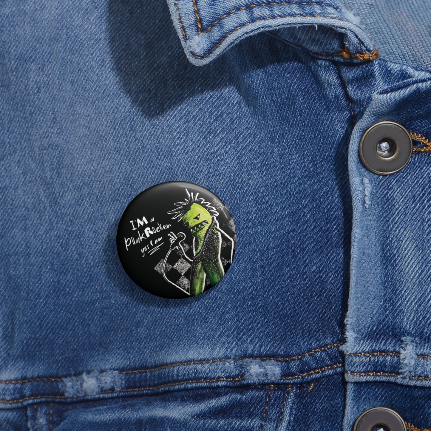 Monster Punk | Angela Lampsbury Original - Buttons