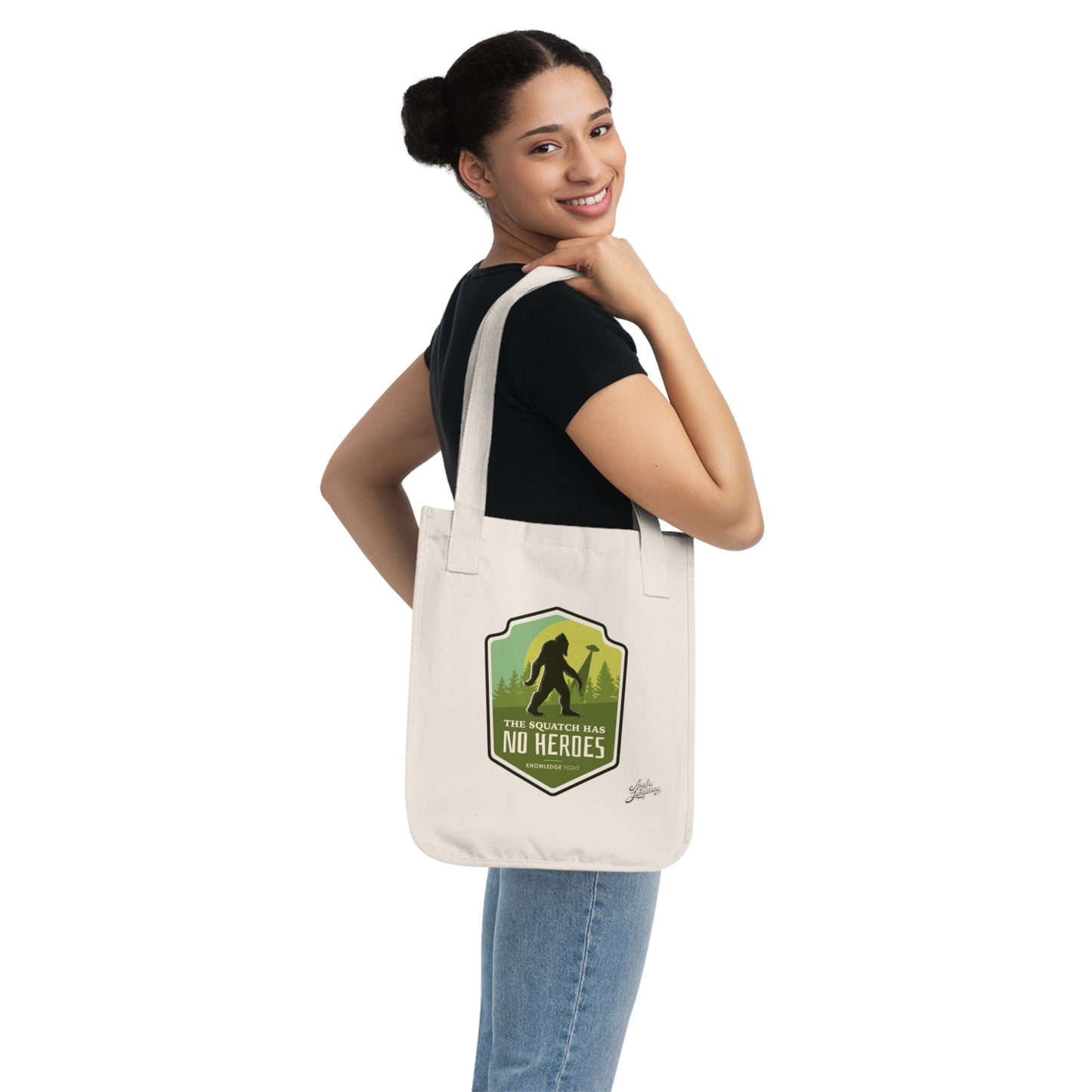 The Squatch Has No Heroes | Knowledge Fight Podcast - Organic Canvas Tote Bag