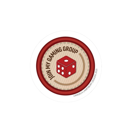 Community Builder - Tabletop Gaming | Angela Lampsbury Original - Stickers