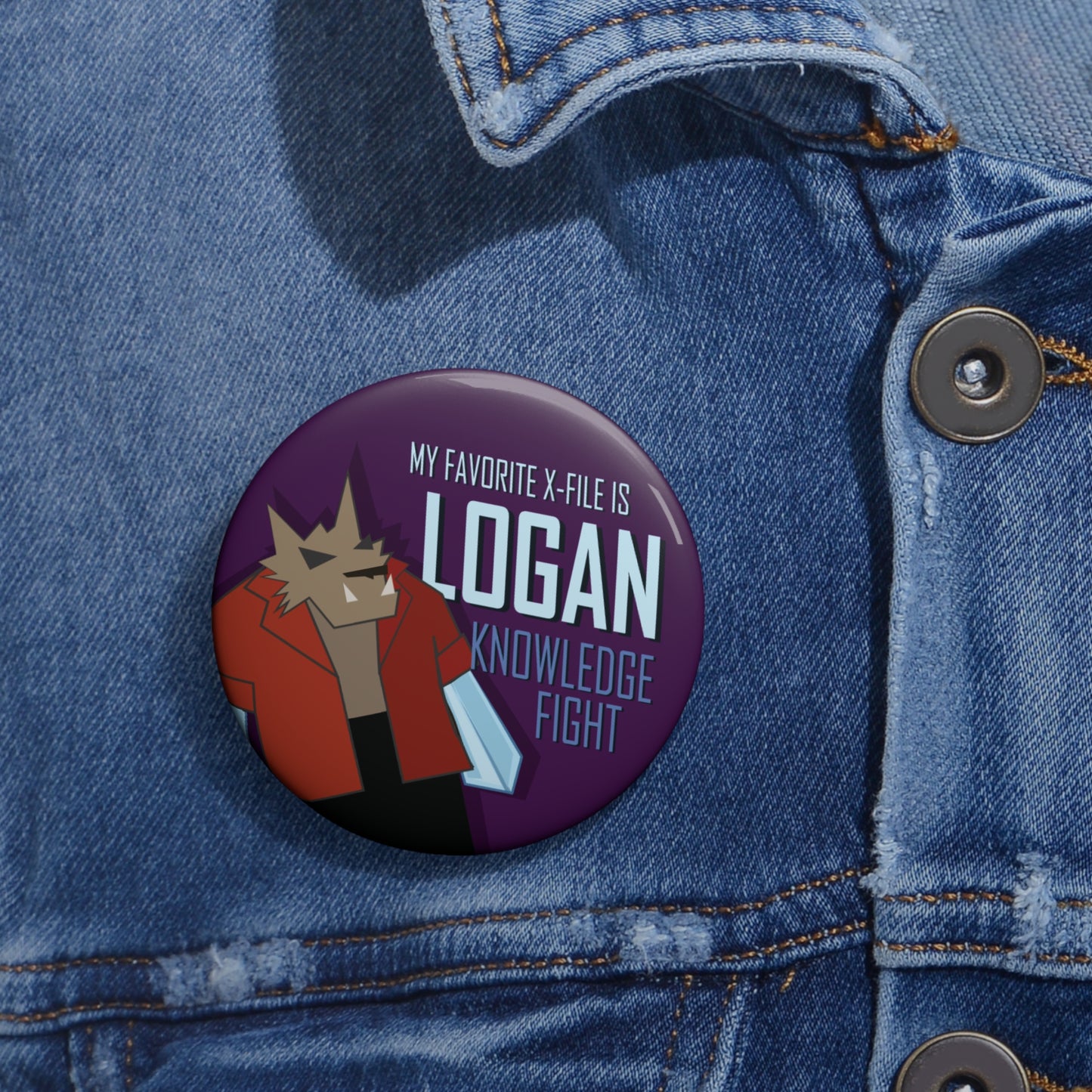 Logan is my Favorite | Knowledge Fight - Buttons