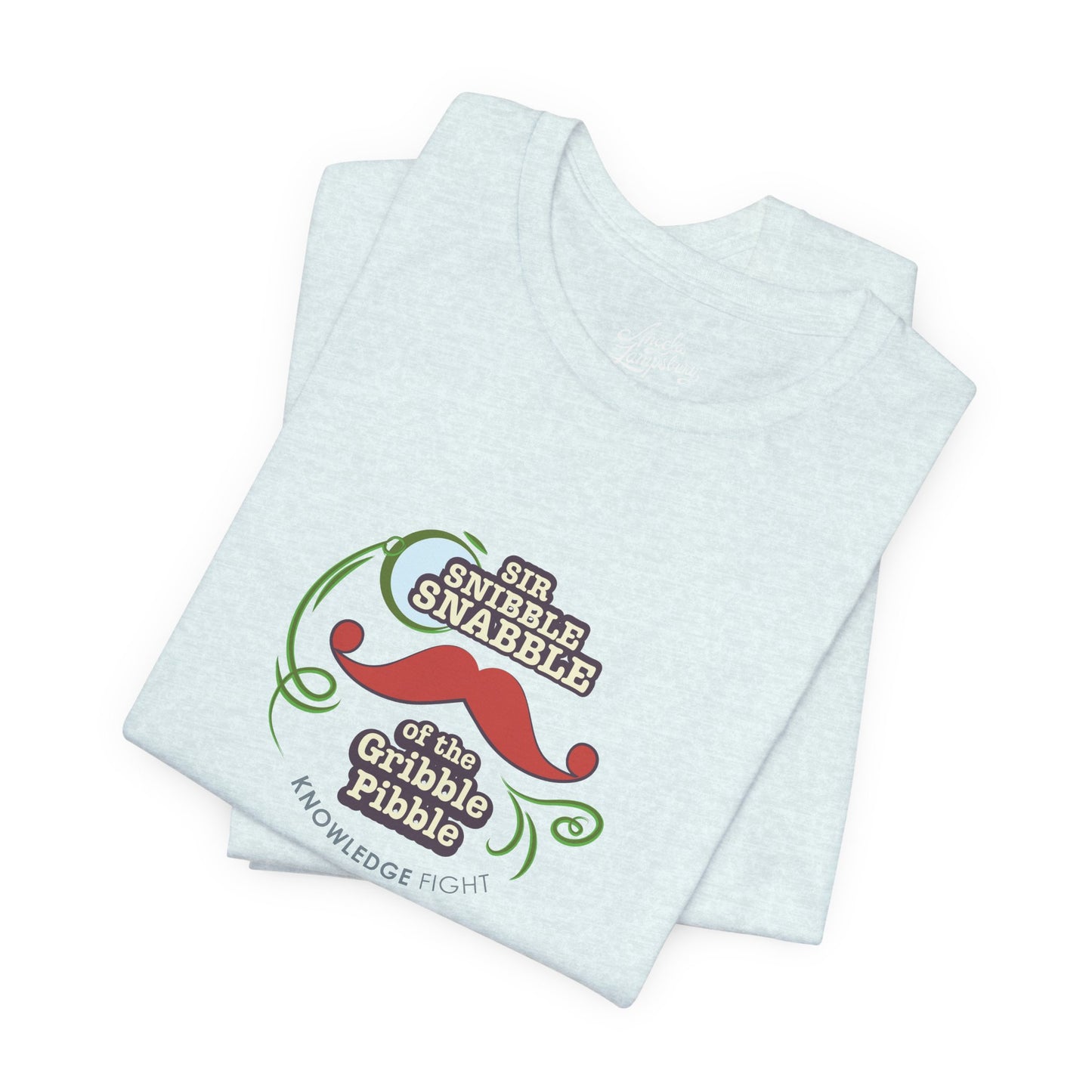 Sir Snibble Snabble of the Gribble Pibble  | Knowledge Fight Podcast - Unisex Jersey Short Sleeve Tee