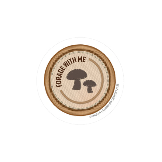 Community Builder - Foraging | Angela Lampsbury Original - Stickers