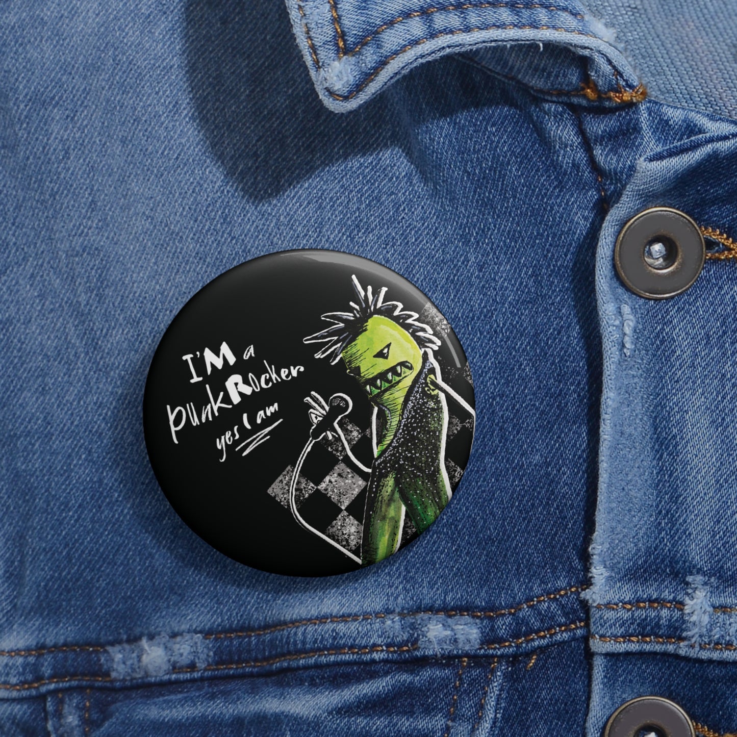 Monster Punk | Angela Lampsbury Original - Buttons