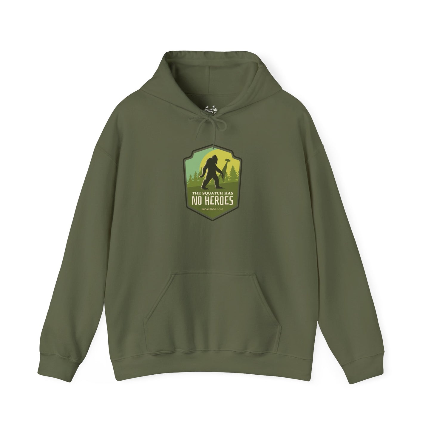 The Squatch Has No Heroes | Knowledge Fight Podcast - Unisex Heavy Blend Hooded Sweatshirt