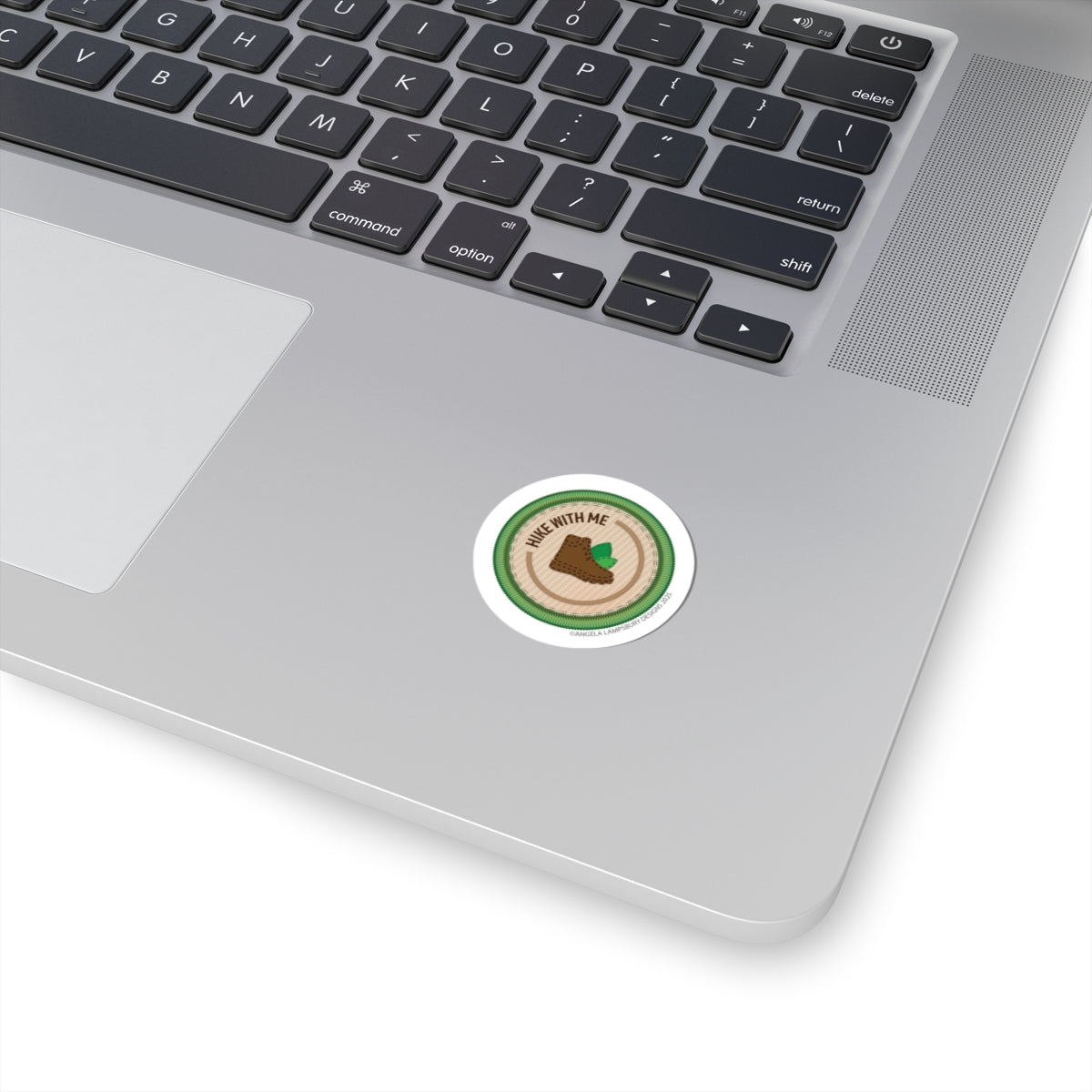 Community Builder - Hike with me | Angela Lampsbury Original - Stickers