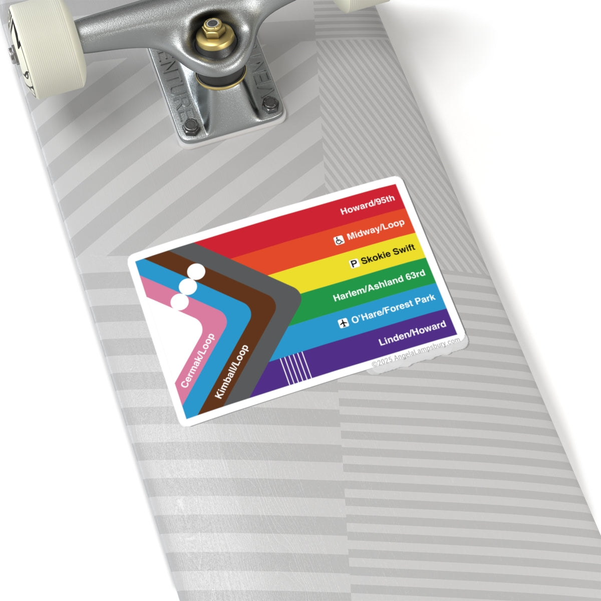 The 'L' is for Love  | Angela Lampsbury Original - Stickers