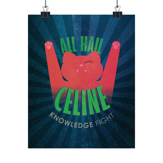 All Hail Celine | Knowledge FIght | Prints