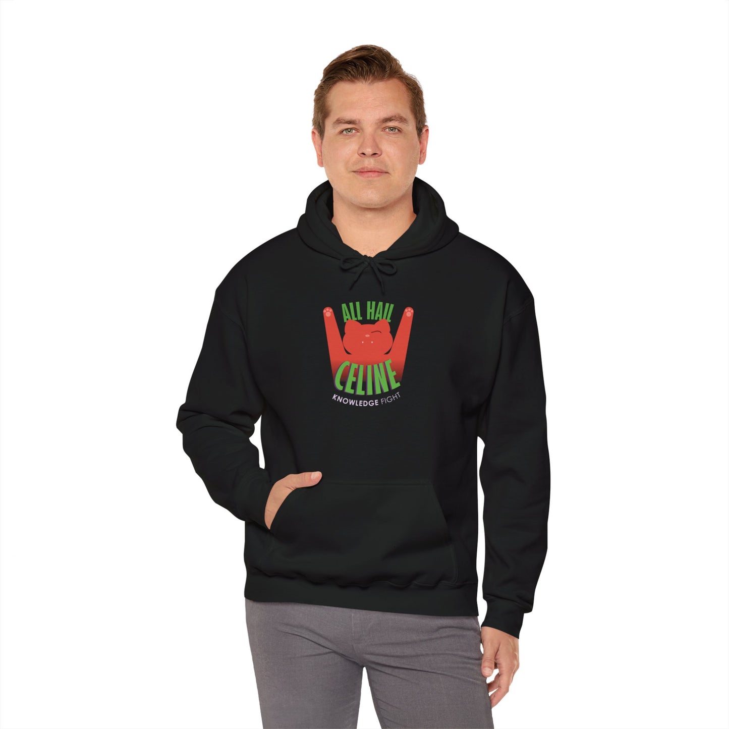 All Hail Celine | Knowledge Fight Podcast - Unisex Heavy Blend Hooded Sweatshirt