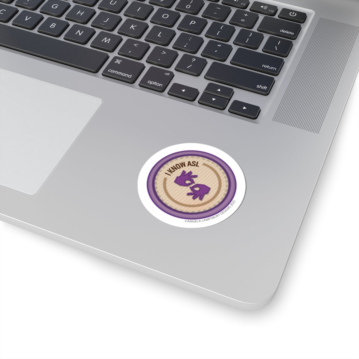 Ready to Help - I know ASL | Angela Lampsbury Original - Stickers