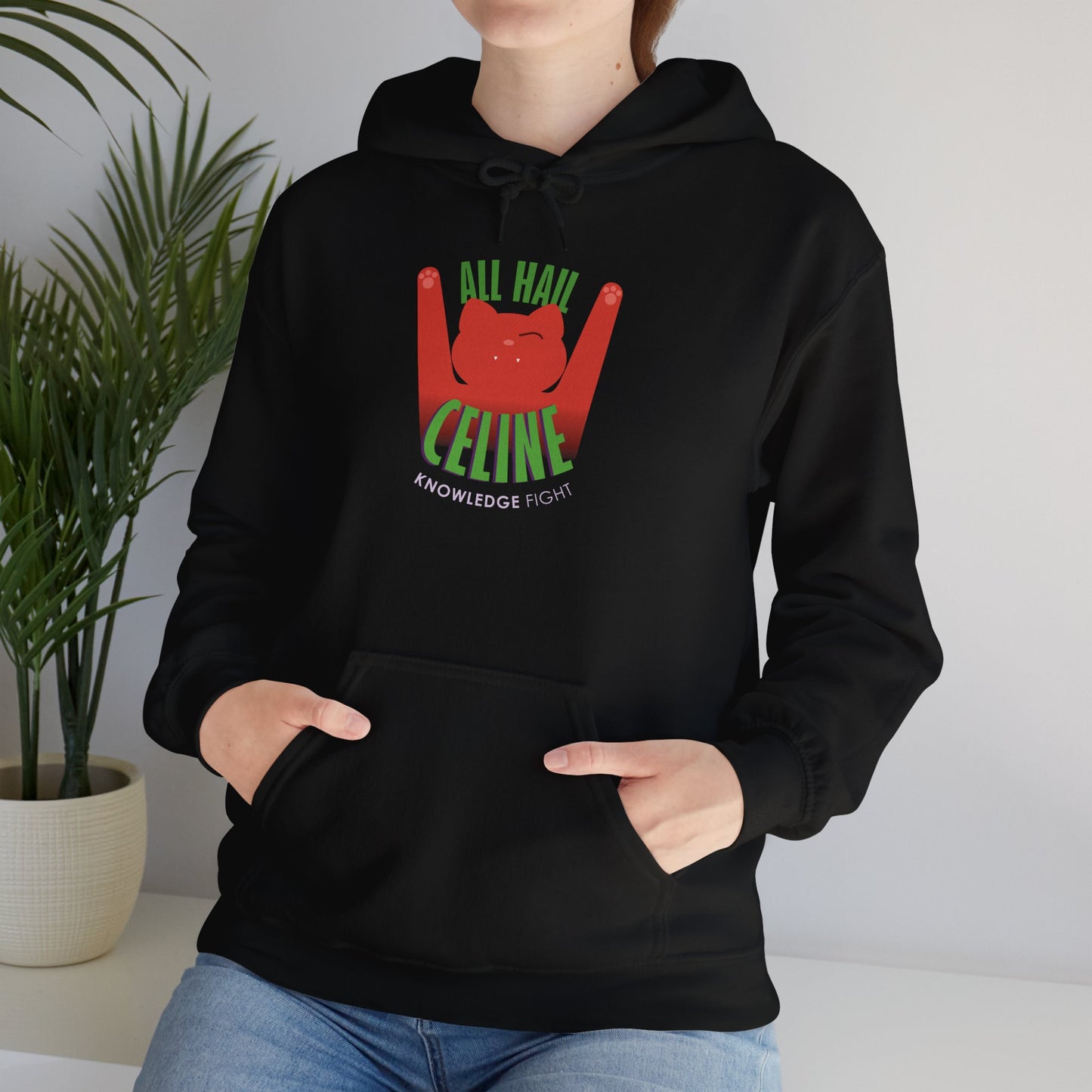 All Hail Celine | Knowledge Fight Podcast - Unisex Heavy Blend Hooded Sweatshirt