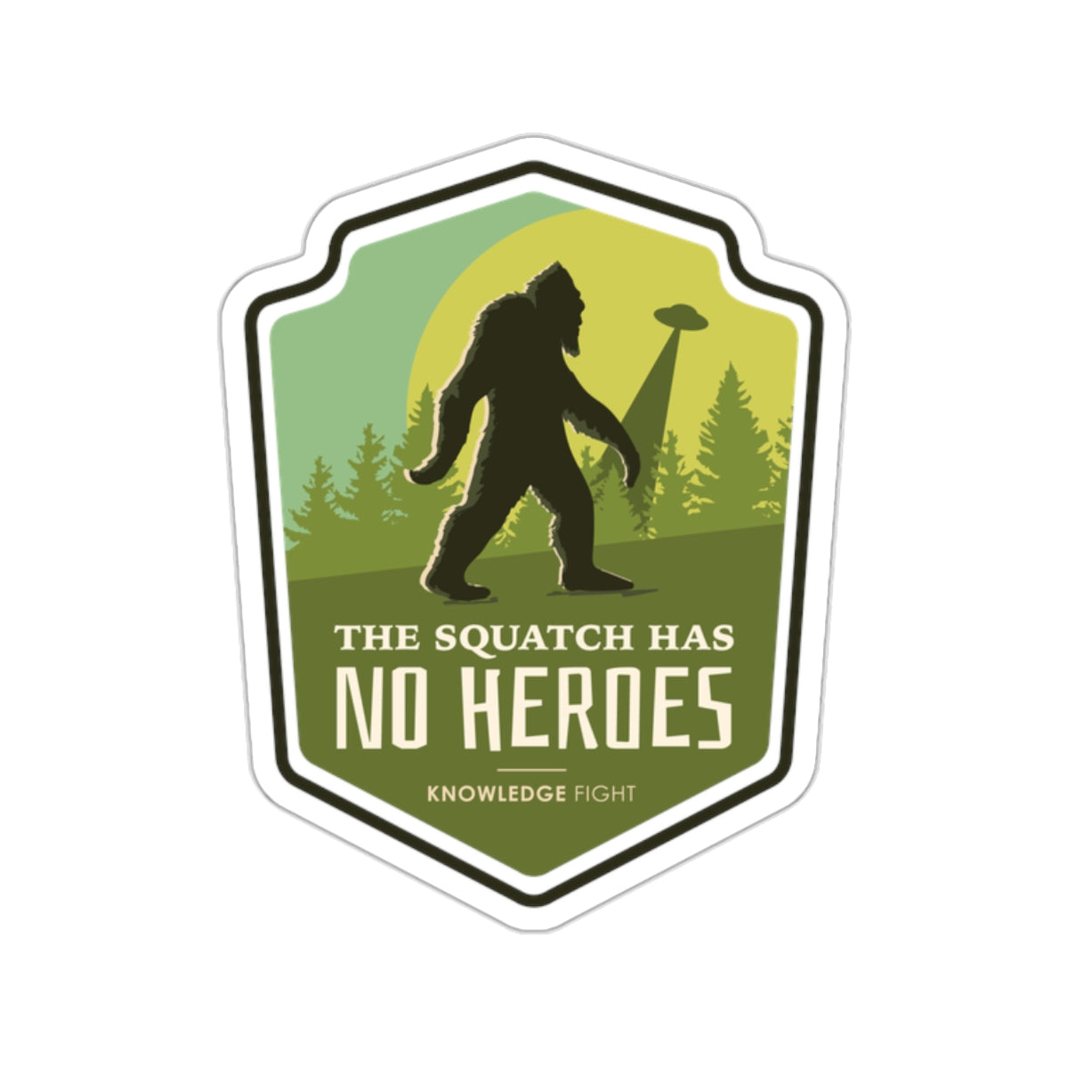 The Squatch Has No Heroes | Knowledge Fight Podcast - Stickers