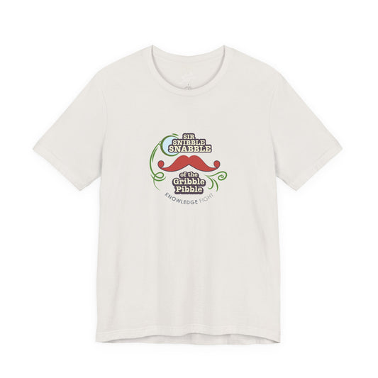 Sir Snibble Snabble of the Gribble Pibble  | Knowledge Fight Podcast - Unisex Jersey Short Sleeve Tee