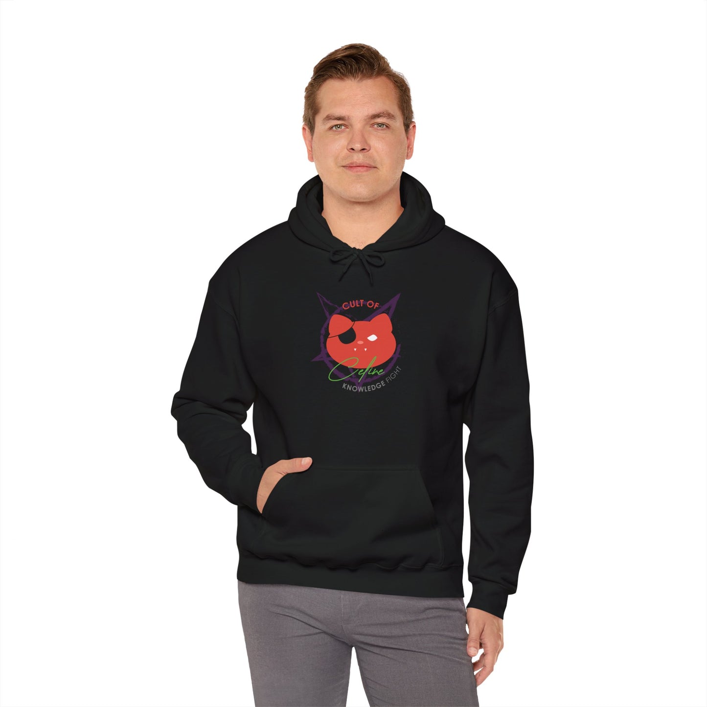 Cult of Celine | Knowledge Fight Podcast - Unisex Heavy Blend Hooded Sweatshirt