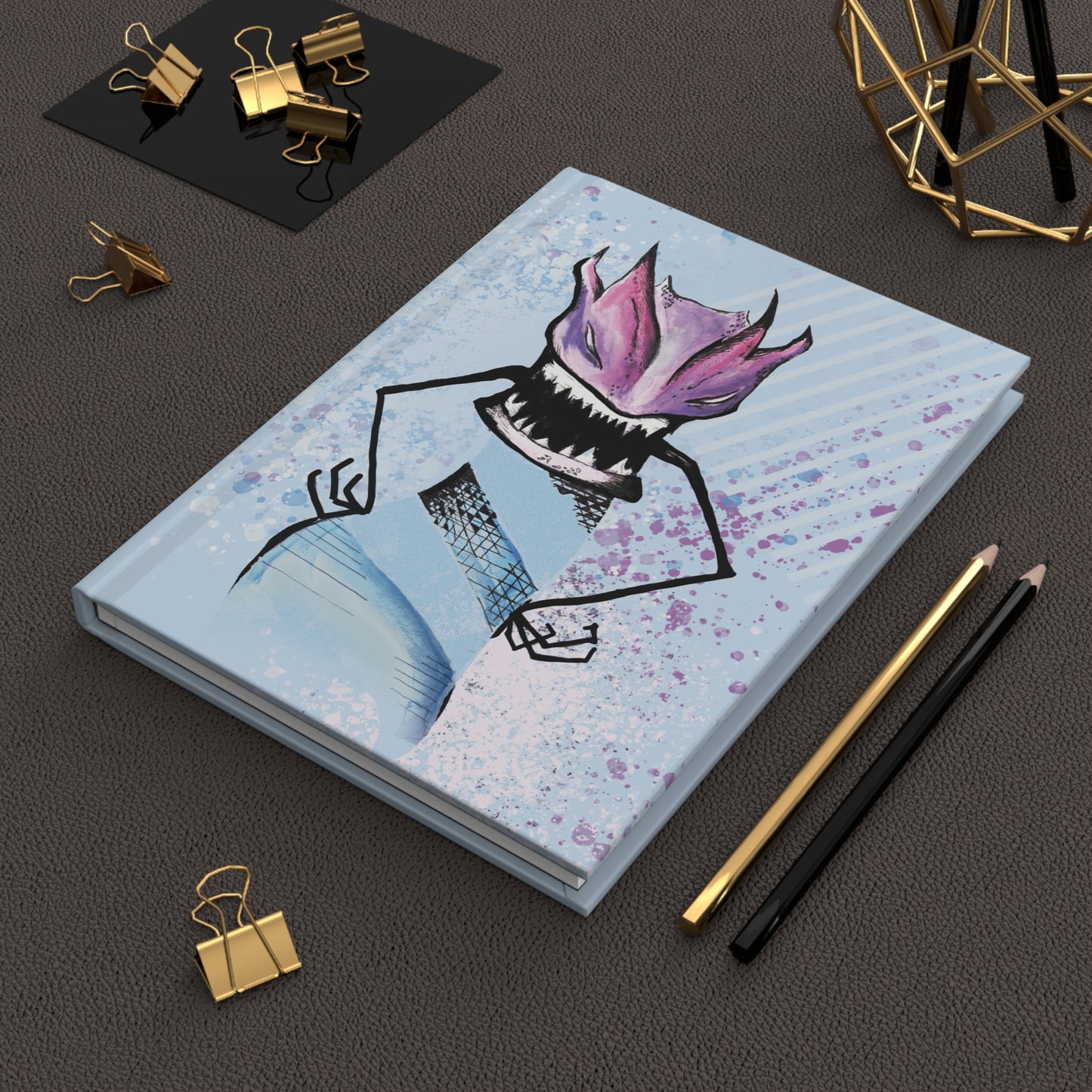 Monster Diva | Angela Lampsbury Original - Hardcover Journal Matte