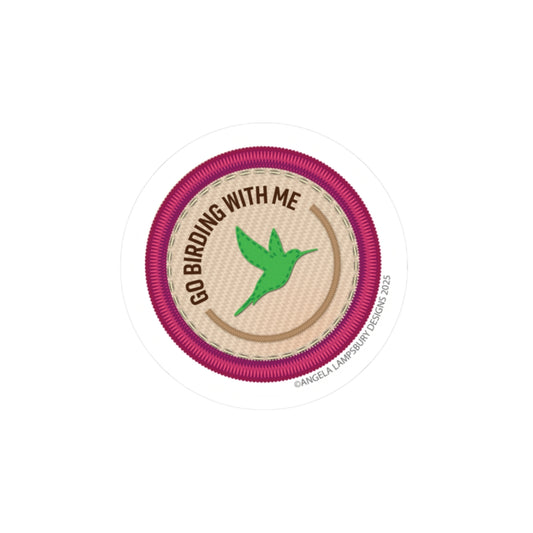 Community Builder - Bird Watching | Angela Lampsbury Original - Stickers