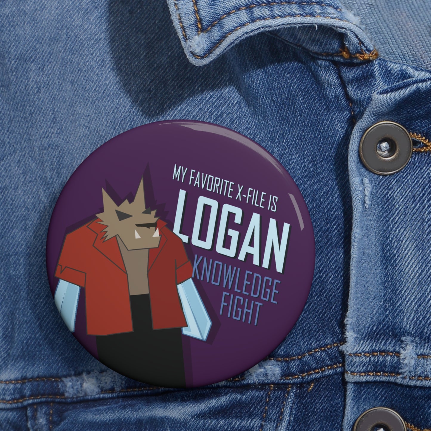 Logan is my Favorite | Knowledge Fight - Buttons