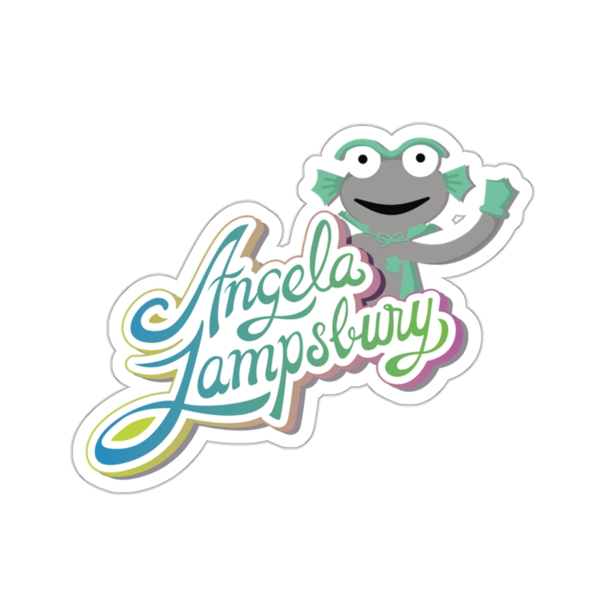 Angela Lampsbury Logo - Stickers