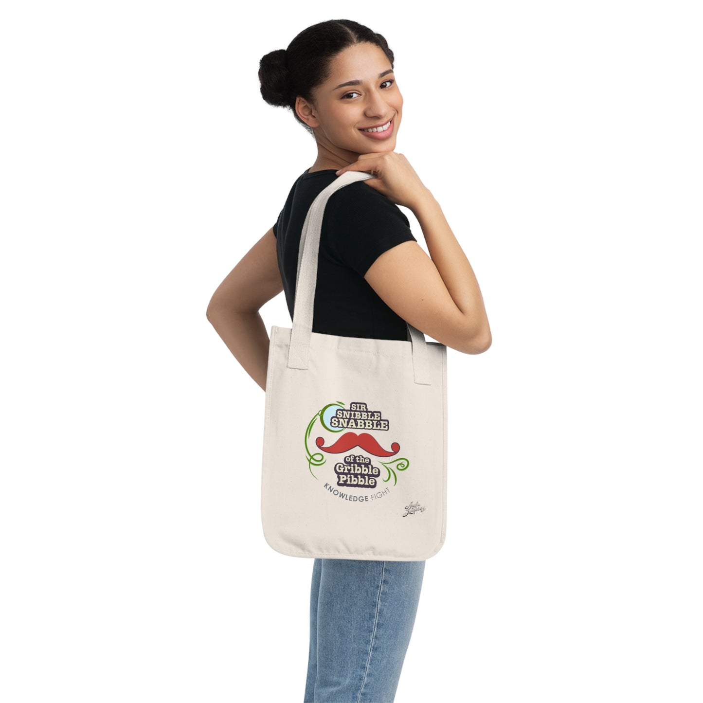 Sir Snibble Snabble of the Gribble Pibble | Knowledge Fight Podcast - Organic Canvas Tote Bag