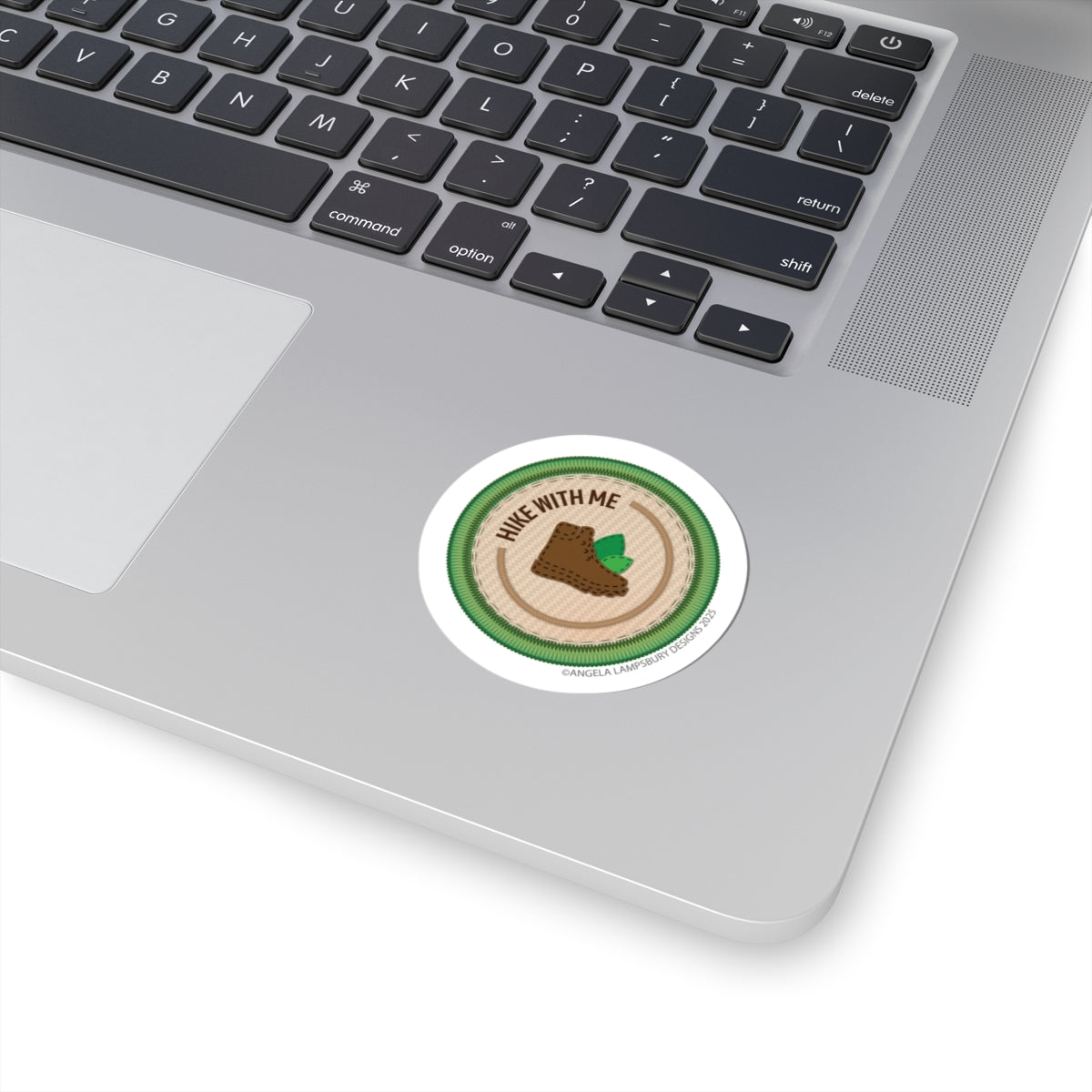 Community Builder - Hike with me | Angela Lampsbury Original - Stickers