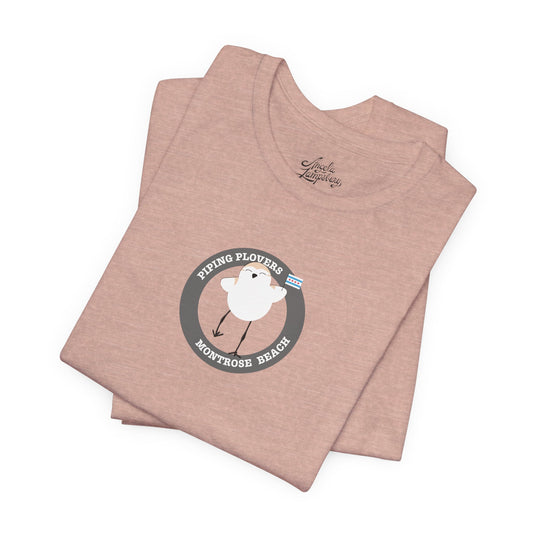 Montrose Plover Fan | Angela Lampsbury Original - Unisex Jersey Short Sleeve Tee