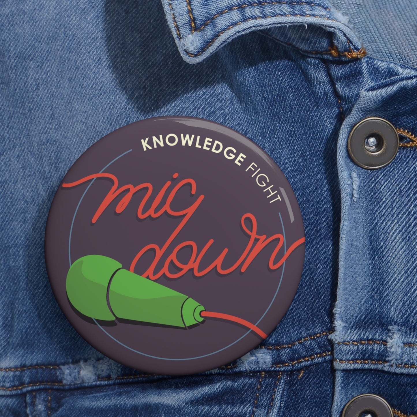 Mic Down | Knowledge Fight - Buttons