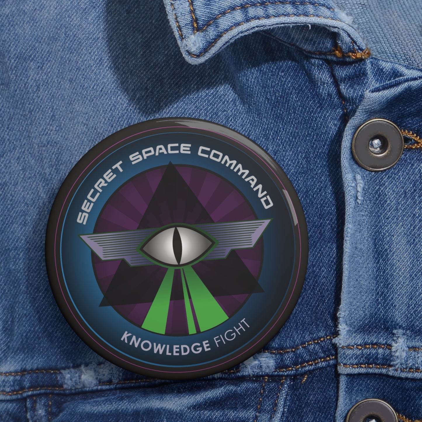 Secret Space Command | Knowledge Fight - Buttons