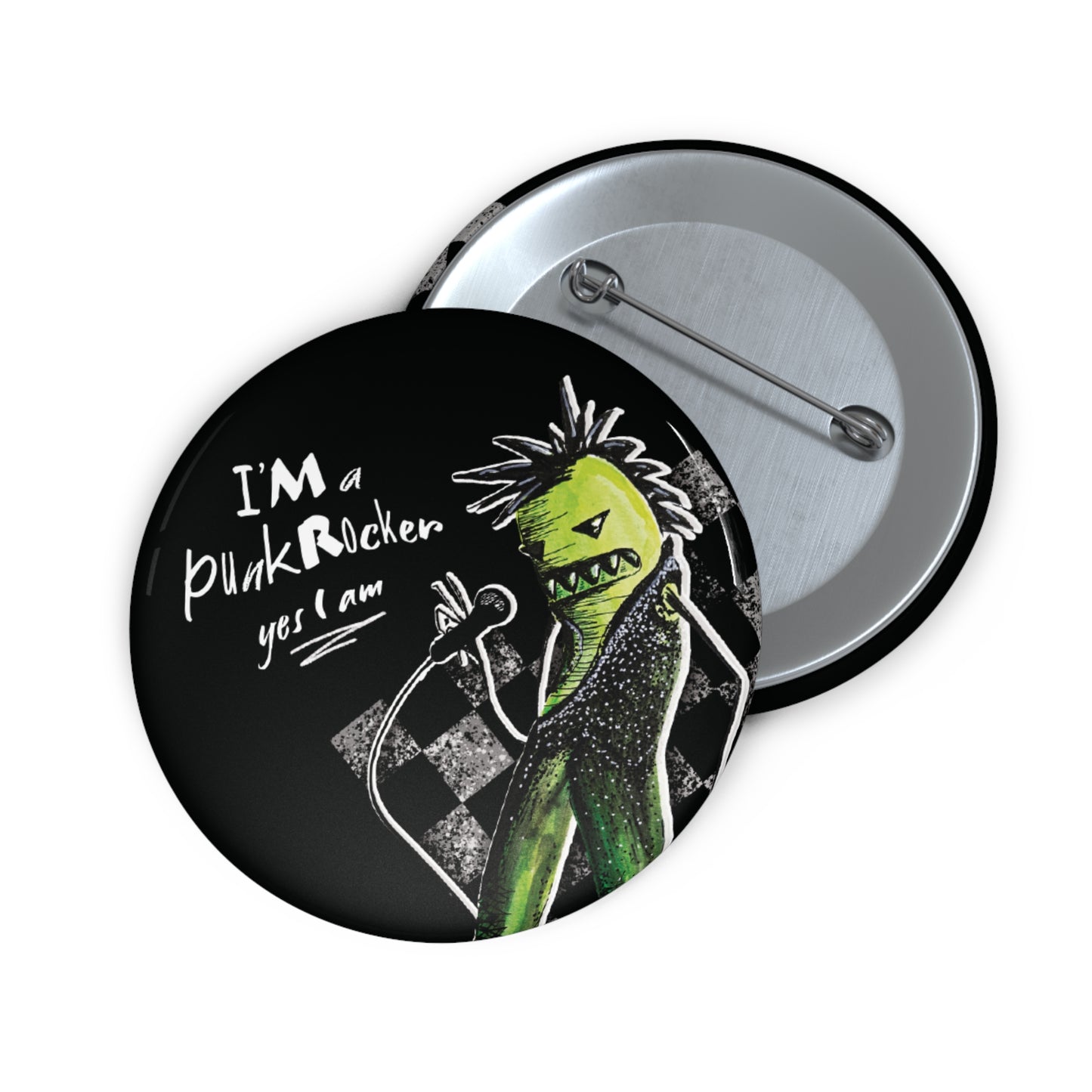 Monster Punk | Angela Lampsbury Original - Buttons