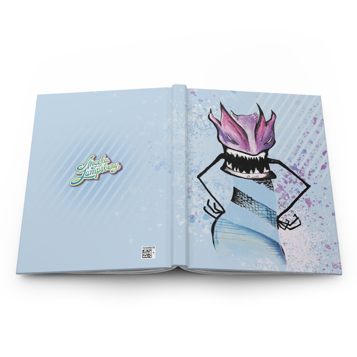 Monster Diva | Angela Lampsbury Original - Hardcover Journal Matte