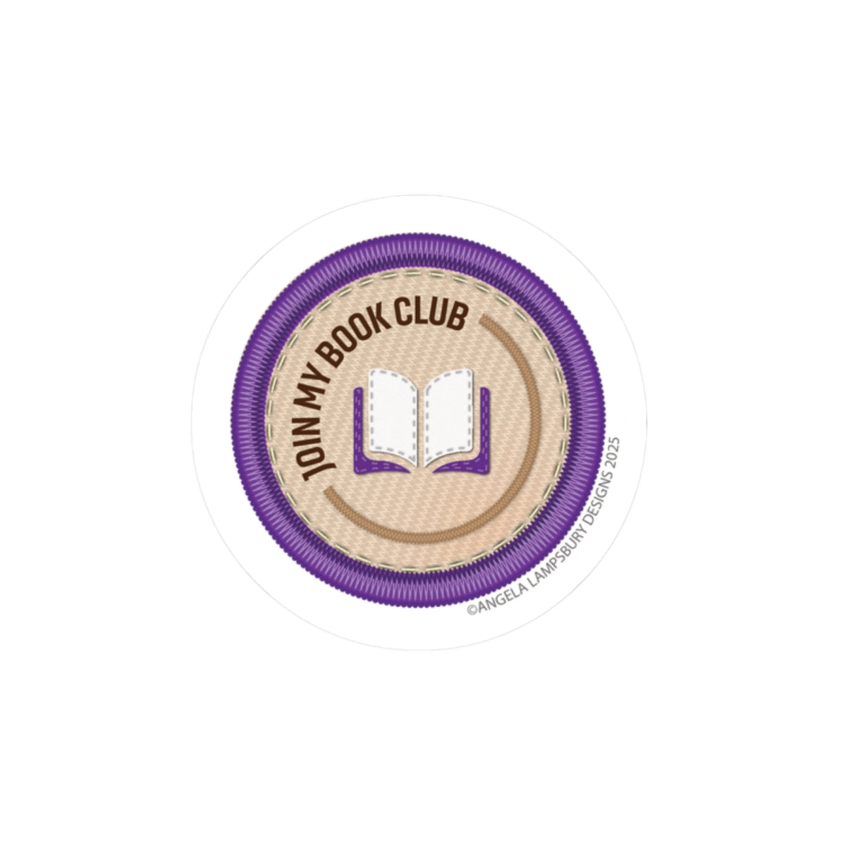 Community Builder - Book Club | Angela Lampsbury Original - Stickers