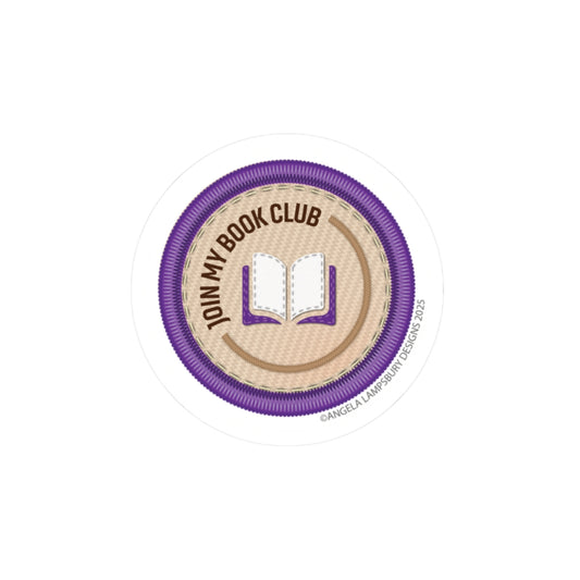 Community Builder - Book Club | Angela Lampsbury Original - Stickers