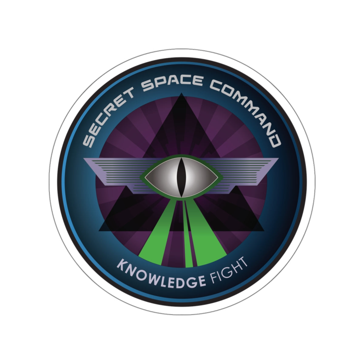 Secret Space Command | Knowledge Fight Podcast - Stickers