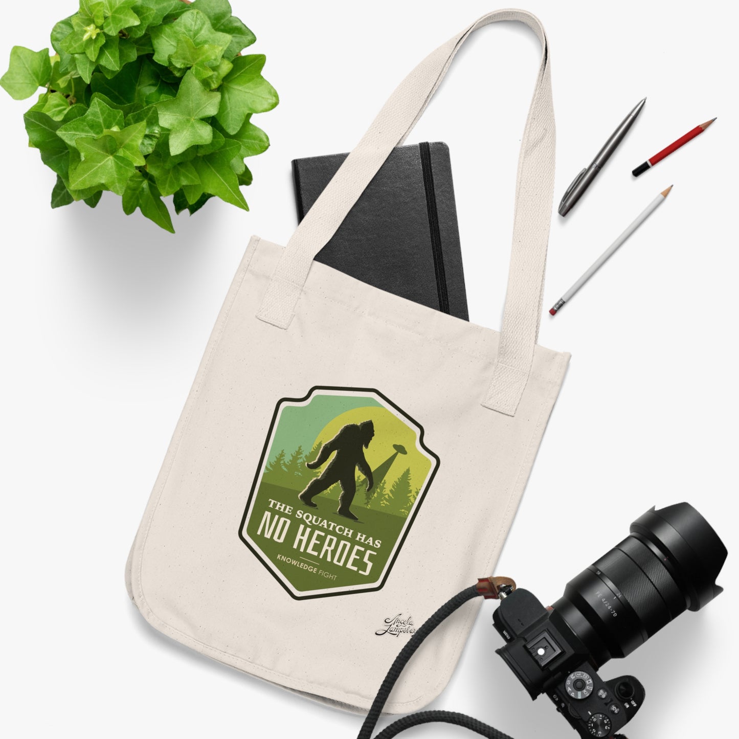 The Squatch Has No Heroes | Knowledge Fight Podcast - Organic Canvas Tote Bag