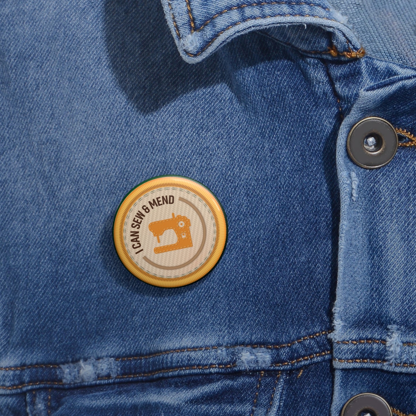 Ready to Help - I Can Sew & Mend | Angela Lampsbury Original - Buttons