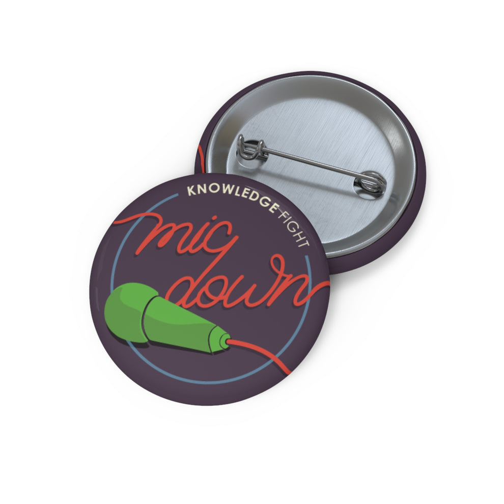 Mic Down | Knowledge Fight - Buttons – Angela Lampsbury