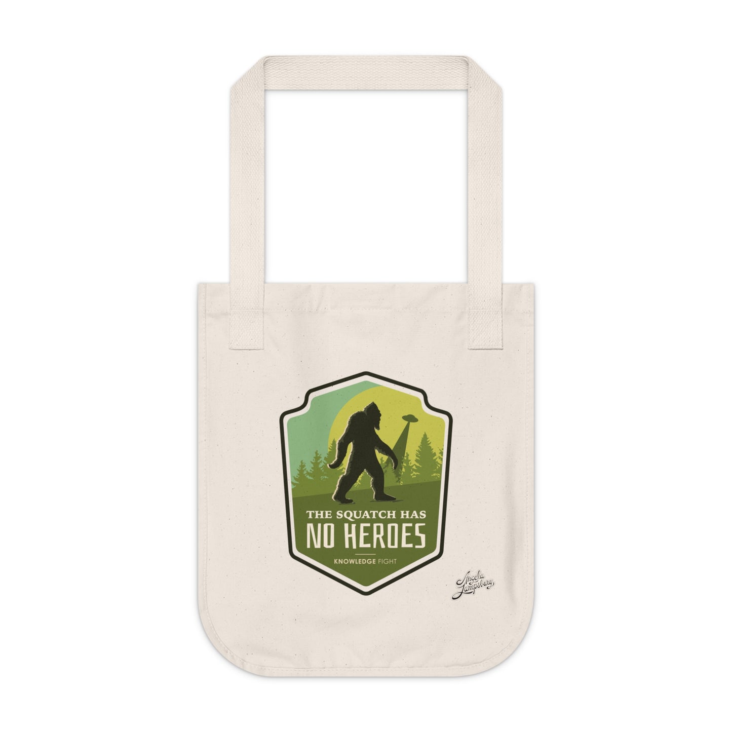 The Squatch Has No Heroes | Knowledge Fight Podcast - Organic Canvas Tote Bag